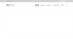 Desktop Screenshot of phpianos.com